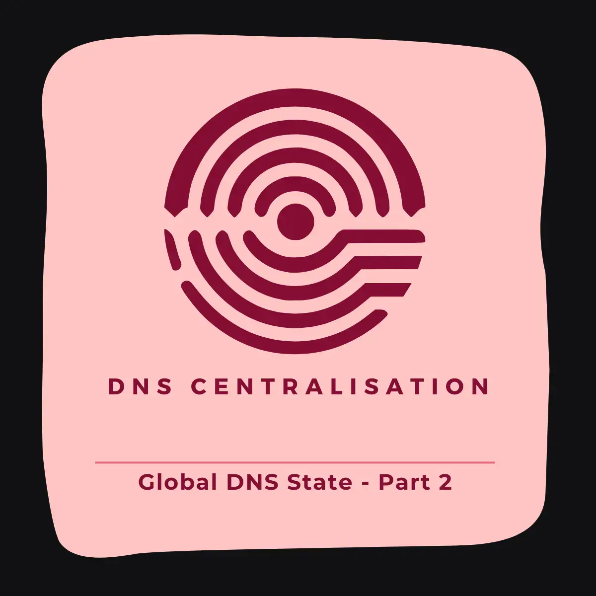 Illustration for Global DNS State, part 2 - DNS Centralization